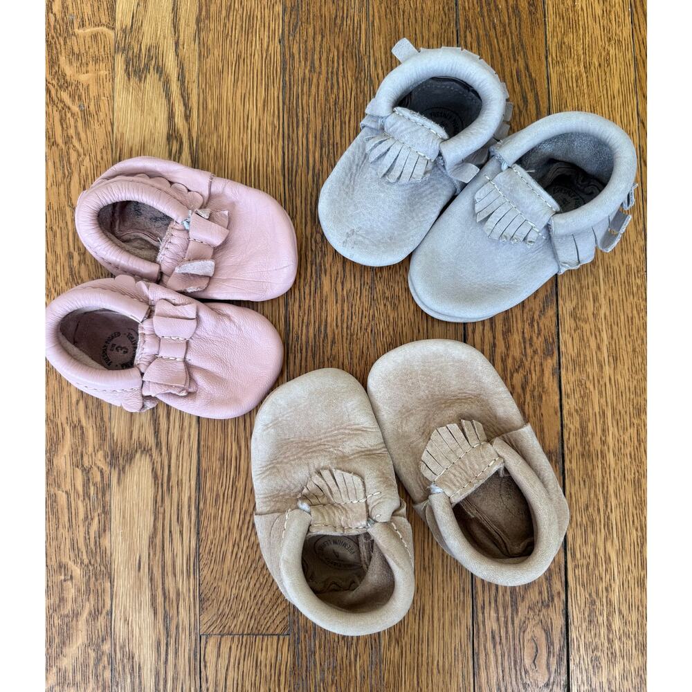 Freshly Picked Baby Moccasin Bundle Size 3 and 4